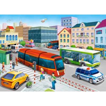 Image 1 of Castorland - Puzzle City Square 100 pieces - 100 piese