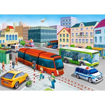 Castorland - Puzzle City Square 100 pieces - 100 piese