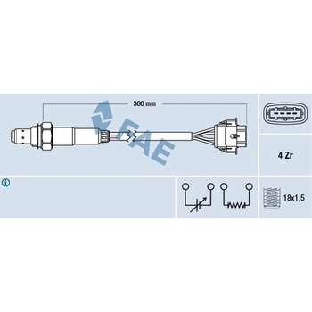 Lambda sonda FAE 77246