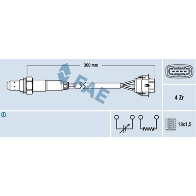 Lambda sonda FAE 77246