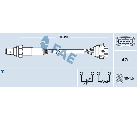 Lambda sonda FAE 77246