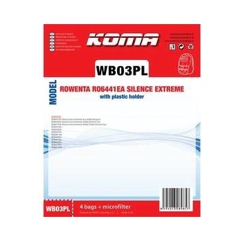 KOMA sáčky ROWENTA RO6441 EXTREME 4ks + mikrofiltr