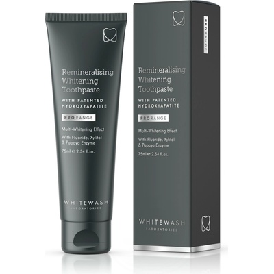 Whitewash Remineralising bieliaca pasta pre citlivé zuby Contains Hydroxyapatite Multi-Whitening Effect Helps Prevent Sensitivity 80 ml