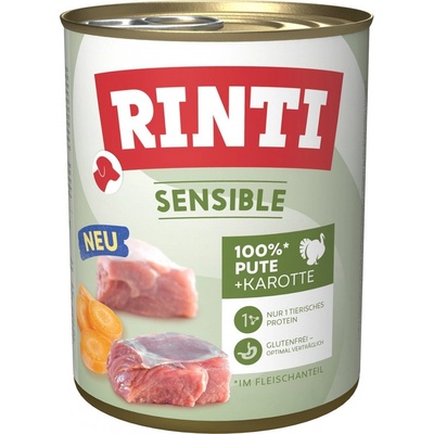 Rinti Sensible krůta & mrkev 6 x 800 g