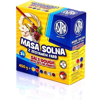 Astra Солено тесто Astra - 450 g, С 6 цвята темперни бои (AS324109001)
