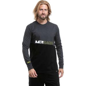 Meatfly мъжка тениска с дълъг ръкав Judgement Charcoal Heather / Black Meatfly | Cheren | МЪЖЕ | S