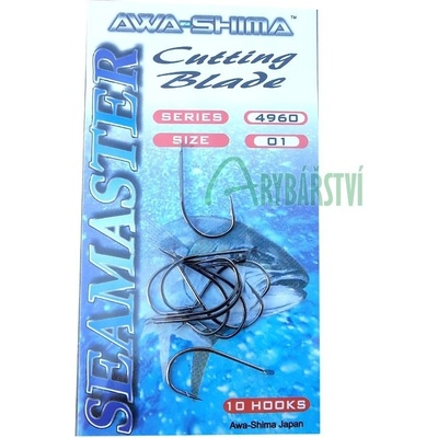 AWA-SHIMA Seamaster Cutting Blade 4960 Black Nickel vel.6 10 ks