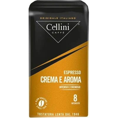 Cellini Espresso Crema e Aroma 80% Arabica mletá káva 250 g