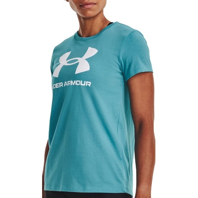 Under Armour Тениска Under Armour UA W SPORTSTYLE LOGO SS-BLU Син Velikost XS