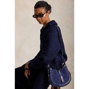 Ralph Lauren чанта дамска от велур (428P11042)