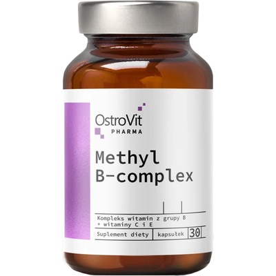 OstroVit Pharma Methyl B-Complex, 30 капсули, OstroVit