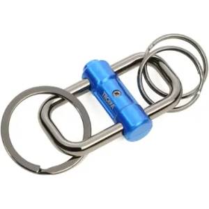 TROIKA Ключодържател Troika-2-WAY KEY, син (KR22-09/BL)