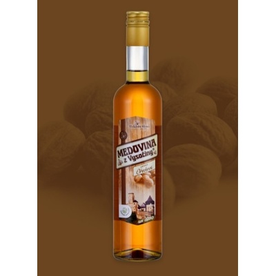 Včelařství Sláma Medovina z Vysočiny ořechová 13% 0,5 l – Zboží Mobilmania