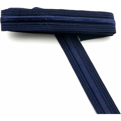 Lampas - tmavomodrá - šírka 1,5 cm