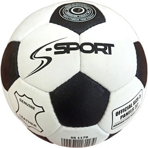 S-Sport classic Кожена футболна топка, размер 5