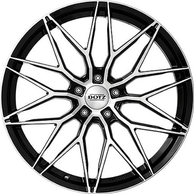 DOTZ Suzuka 10x20 5x112 ET40 black polished