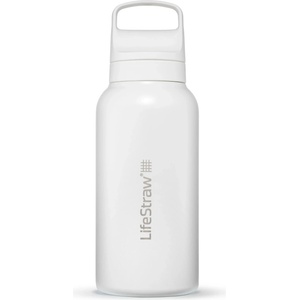 LifeStraw Бутилка с филтър LifeStraw Go Stainless Steel Water bottle - Polar White - размер 700 ml (533-1384-1312)