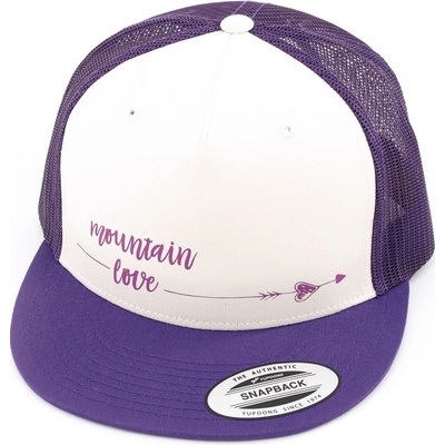 Chillaz Trucker Mountain Love Cap violet