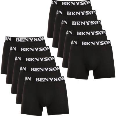 Benysøn Комплект от десет - мъжки боксерки Benysøn черни (4004/4004) Benysøn | Cheren | МЪЖЕ | XL