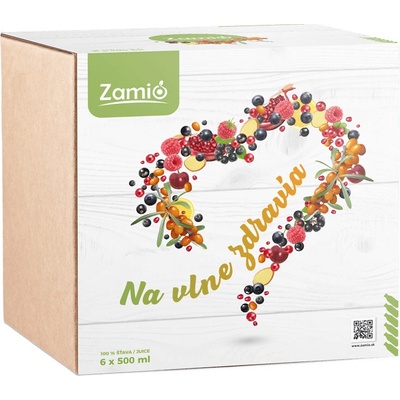 Zamio Balíček Na Vlne Zdravia Arónia Mix 6 x 500 ml