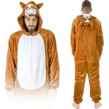 ZOLTA BULDOK KIGURUMI ONESIE TEPLÁKY PYŽAMO KOMBINÉZA KIGU