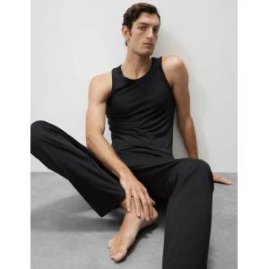 Marks & Spencer Горнище без ръкави от Supima® памук и модал Marks & Spencer черно Marks & Spencer | Cheren | МЪЖЕ | L
