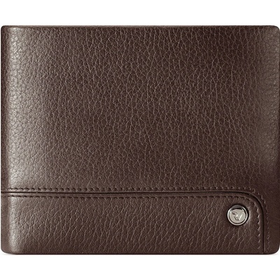 Alaska Horizont. Wallet With Coins Pocket and Fap 4124.10 44 Brown / Testa Di Moro RO
