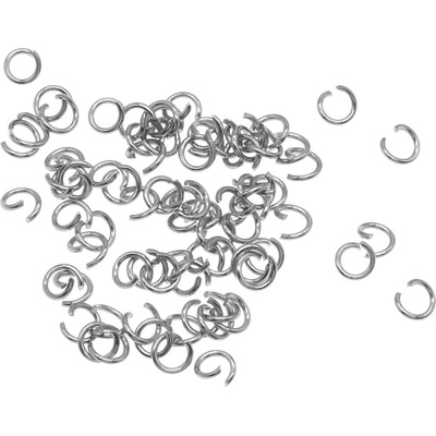Spojovací kroužek otevřený 10 x 1,2mm z chirurgické oceli - Obsah balení 500 ks SO 037