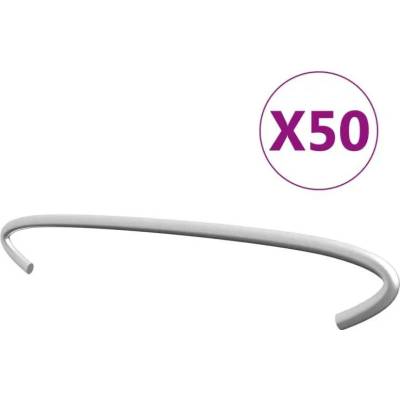 zahrada-XL Gabionová táhla 50 ks pozinkovaná ocel 20 cm