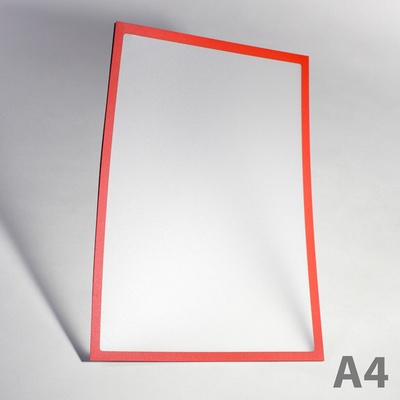 Magsy Magnetická kapsa A4 s červeným rámečkem