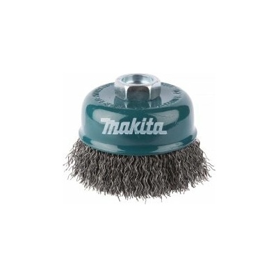 Makita kartáč miskovitý 75mm, drát nerezový vlnitý 0,3mm