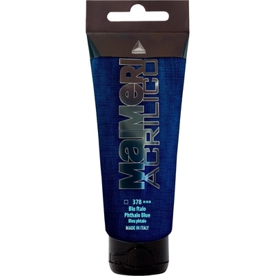 Maimeri Acrilico АКРИЛНА боя Phthalo Blue 378 200 ml 1 бр (M0924378)