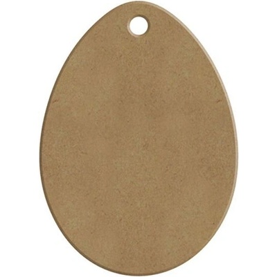 Dřevěný výřez k dekoraci Gomille, závěsný, 4,3x6 cm Vajíčko, mini – Zboží Dáma