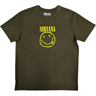 Nirvana Yellow Happy Face Green S Риза (NIRVTS04MGR01)