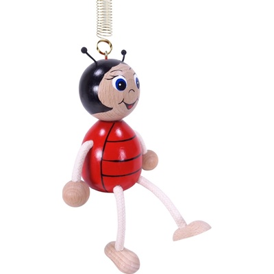 Krokido beruška figurka na pružině