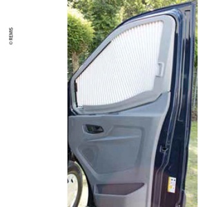REMIS Ролетна щора на странично стъкло Ford Transit от 2014 г. сива (E6103)