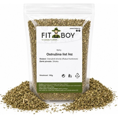 FITBOY Ostružina list řez 100 g