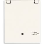 Vimar 30208. CB Контакт SICURY Schuko с капак Linea 2P+E 16A 2М, White, (30208.CB)