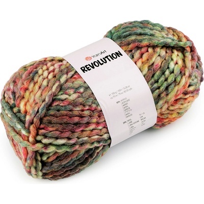 Pletací příze Revolution 150 g, střední, 1 (1604) multikolor