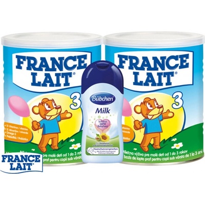 France Lait 3 Duo bubchen 2 x 400 g