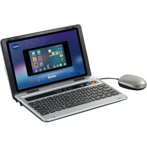 VTech VTech Vtech Genio детски образователен лаптоп, немски интерфейс, сребрист (80-541004)