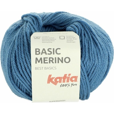 Katia Basic Merino 33 modrá