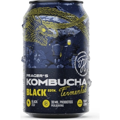 Prager's Kombucha Black 330 ml