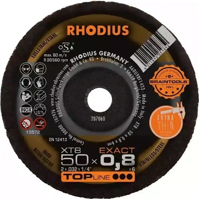 Rhodius Řezný kotouč 50 x 0,8 x 6,0 mm 207060