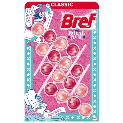 Bref Power Aktiv Tuhý WC blok Shiny Joker 4 ks – Zbozi.Blesk.cz