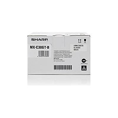 Sharp Тонер касета за Sharp MX-C300/MX-C250 Series - Toner - MX-C30GTB / MXC30GTB - Black - PN MXC30GTB (MXC30GTB)