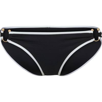 Seafolly Дамско бикини долнище Seafolly Women's Beach Bound Ring Side Hipster Pant Bikini bottom - Black - размер 38 (EU) (150-4246-0113)