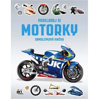 Samolepková knižka A4 Poskladaj si Motorky