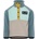 Didriksons Детски поларен пуловер Didriksons Kid's Monte Half Buttoned 5 Fleece jumper - Ocean Mint - размер 90 (704-5794-0412)