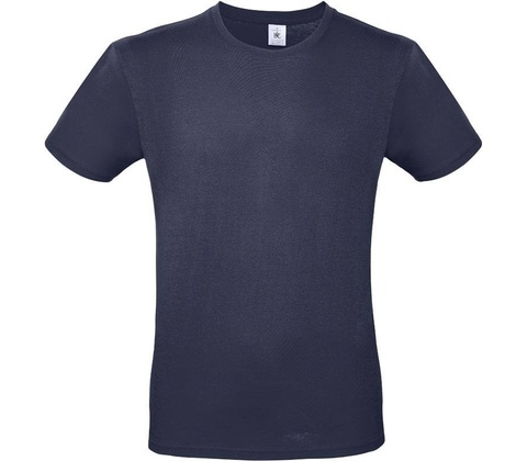 B&C #E150 tričko modré navy